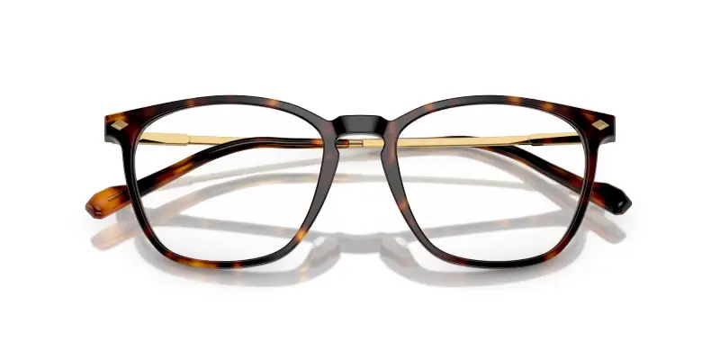 Uomo VO5614 W656 Montature da vista Acetato Marrone Trasparente Pillow Normale miniatura 2