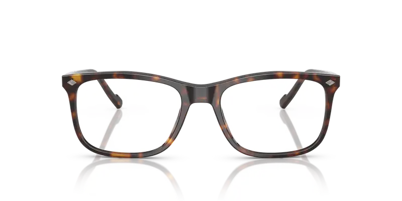 VOGUE EYEWEAR Uomo VO5617 W656 Montature da vista Acetato Marrone Trasparente Pillow Normale miniatura 2