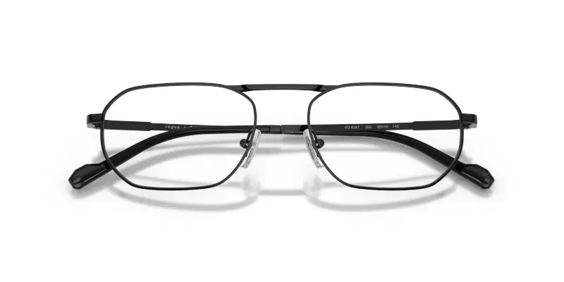 Uomo VOGUE EYEWEAR VO4347 352 Montature da vista Metallo Nero Geometrica Normale miniatura 2