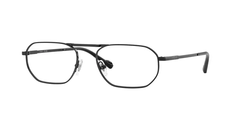 Uomo VOGUE EYEWEAR VO4347 352 Montature da vista Metallo Nero Geometrica Normale