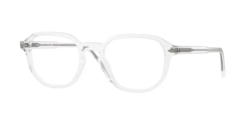 Uomo VOGUE EYEWEAR VO5708 W745 Montature da vista Acetato Trasparente Trasparente Geometrica Normale