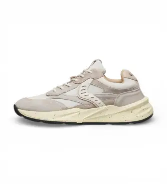 per uomo 2019075 Sneakers in pelle beige Club22 (40), Basso, Stringhe, Casual