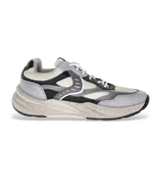 per uomo 2019075 Sneakers in pelle grigia Club22 (40), Basso, Stringhe, Casual, Grigio