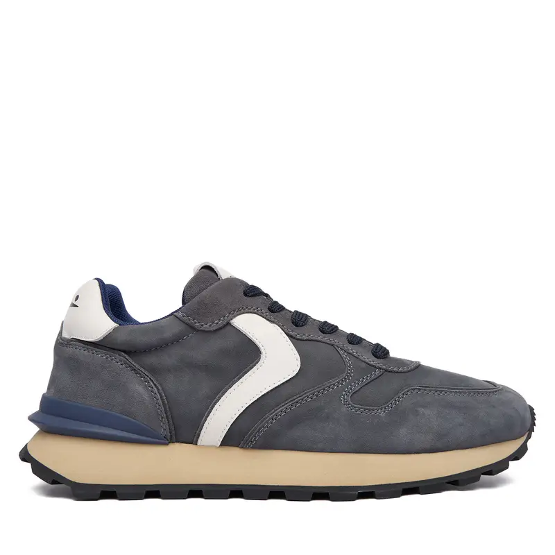 Sneakers Voile Blanche Paris Race Man W 2018750-07 Blu scuro