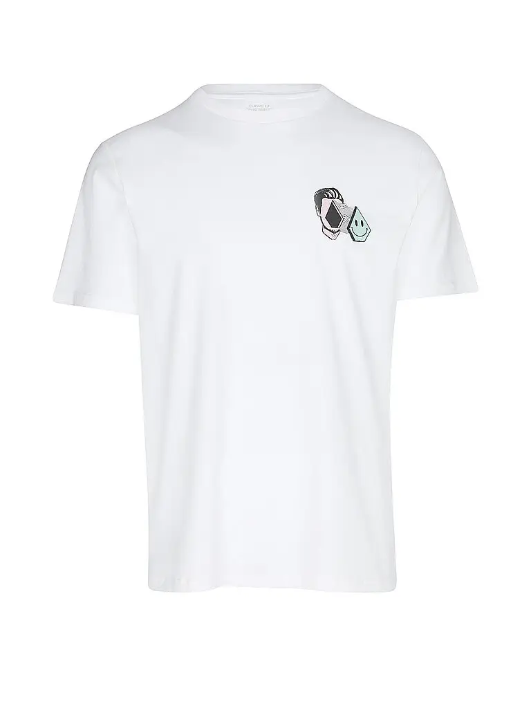 Beachshirt da uomo Aura BSC bianco | S