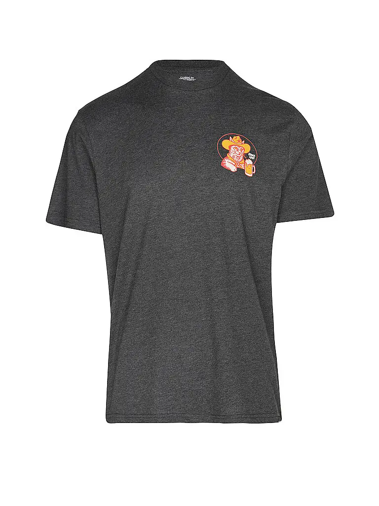 Beachshirt da uomo Meowdy grigio | S