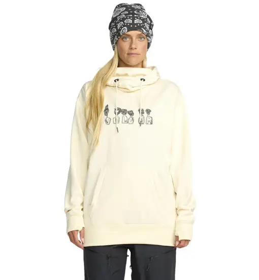 Riding Hydro W - felpa con cappuccio - donna Light Yellow