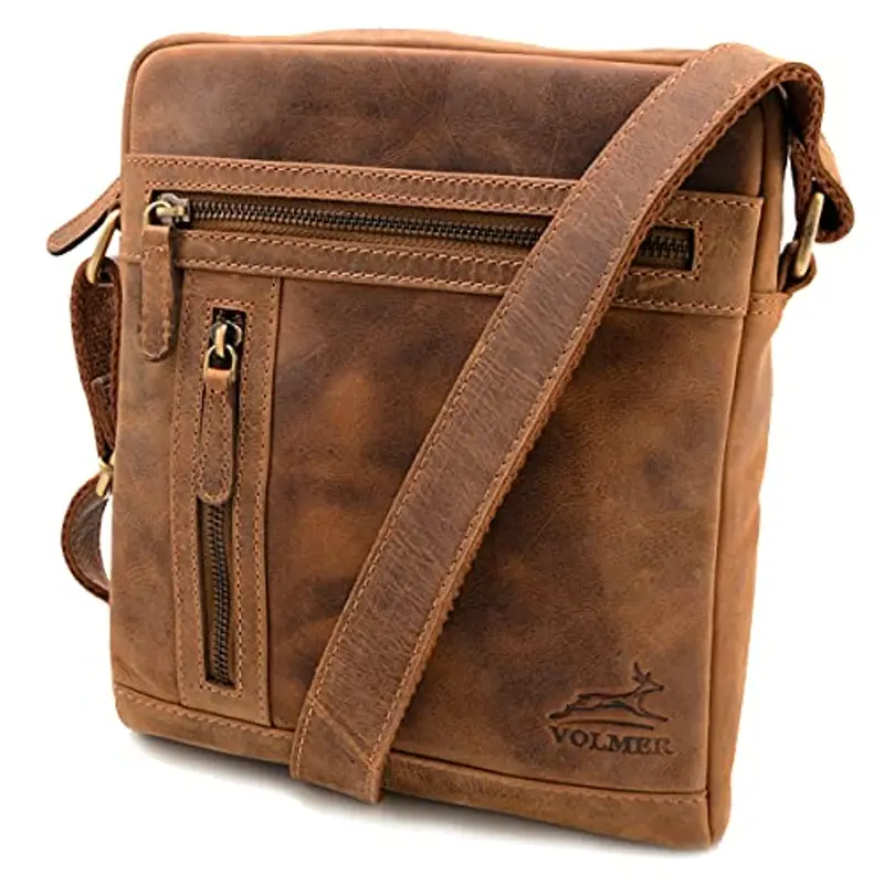 Fa.Volmer Borsa a tracolla Uomo Marrone 1913246