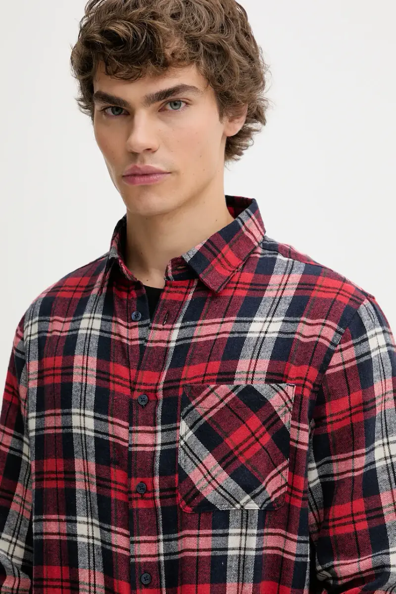 camicia uomo colore rosso VD.1.CHL.TYLER miniatura 4