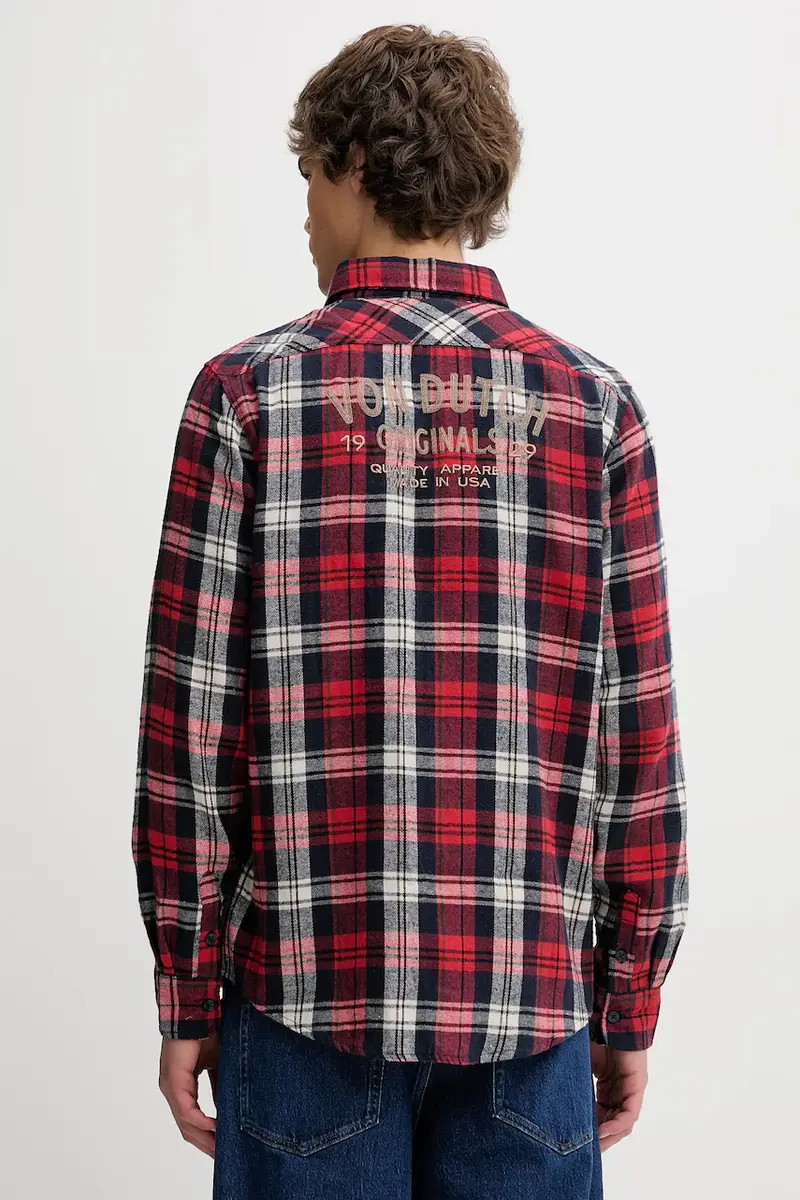 camicia uomo colore rosso VD.1.CHL.TYLER