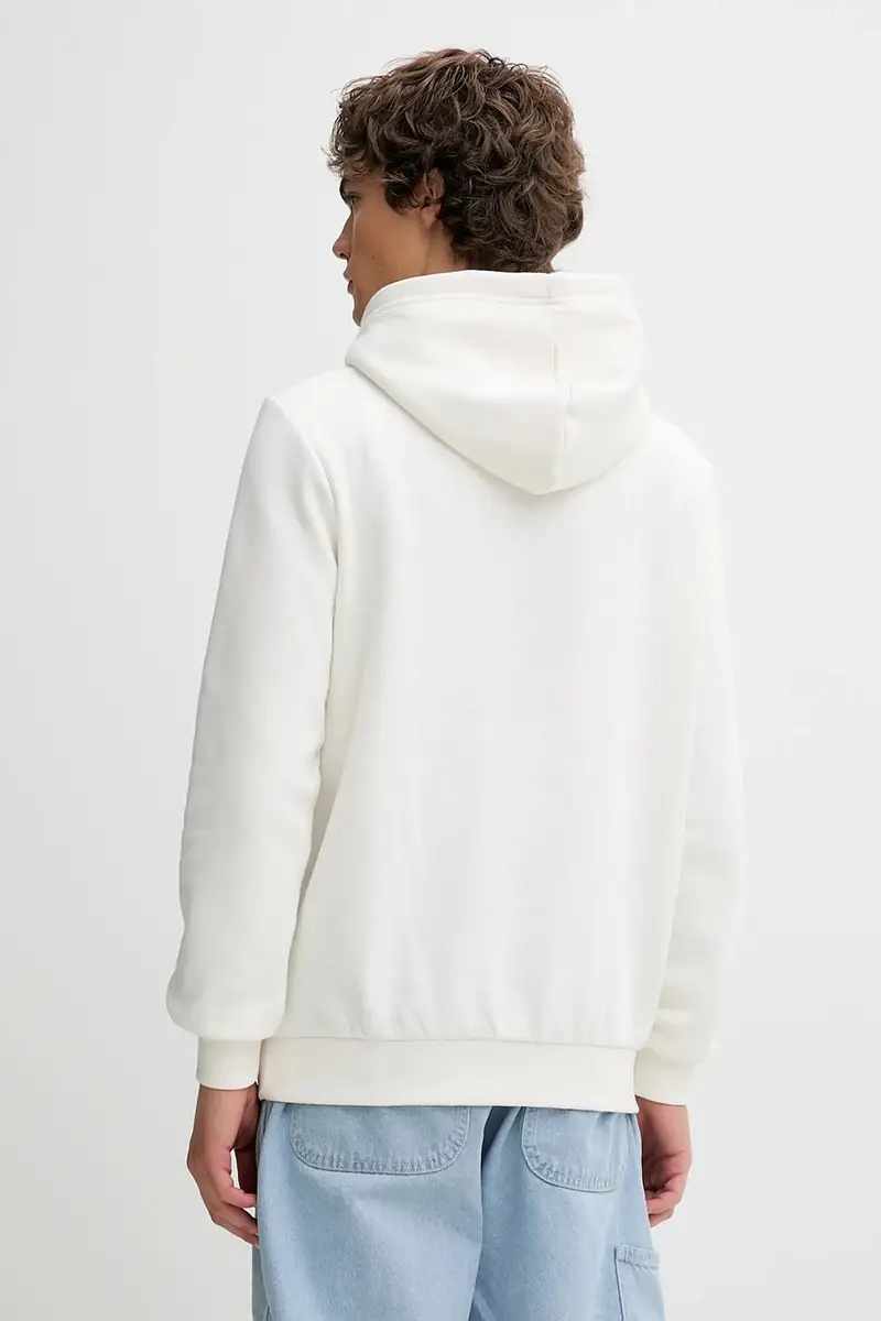 felpa uomo colore bianco con cappuccio VD.1.SWZ.BRAND miniatura 3