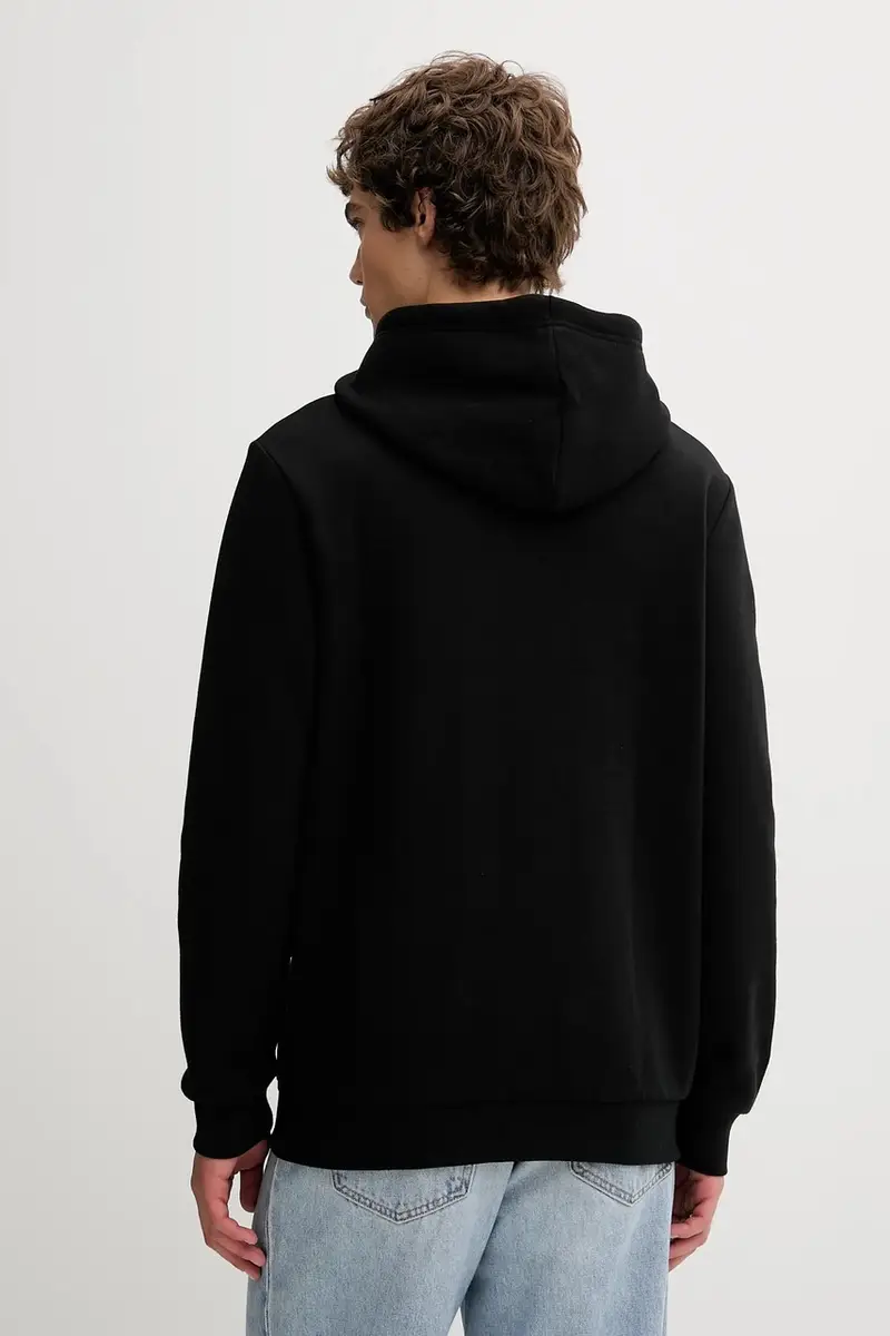 felpa uomo colore nero con cappuccio VD.1.SWZ.BRAND miniatura 3