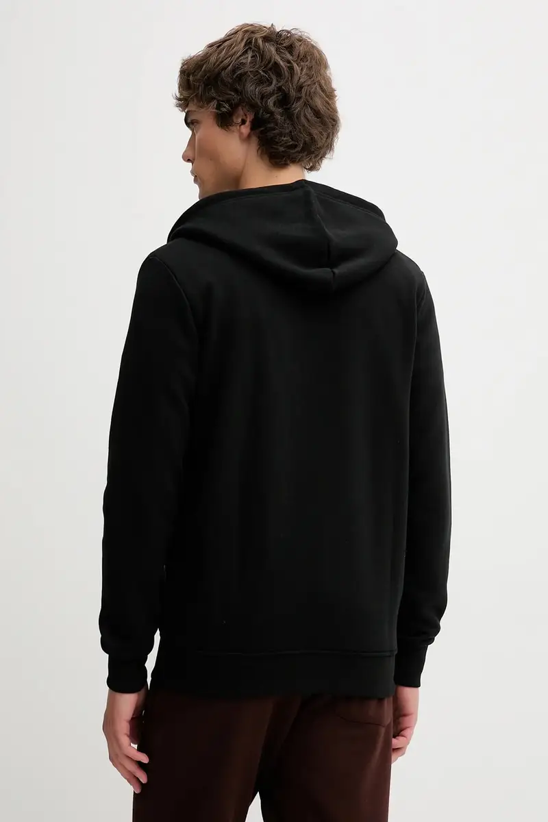 felpa uomo colore nero con cappuccio VD.1.SWZ.SLI miniatura 3