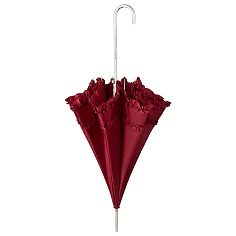 VON LILIENFELD® Ombrello Parasole Sposa Automatica Donna Mary borgogna miniatura 3