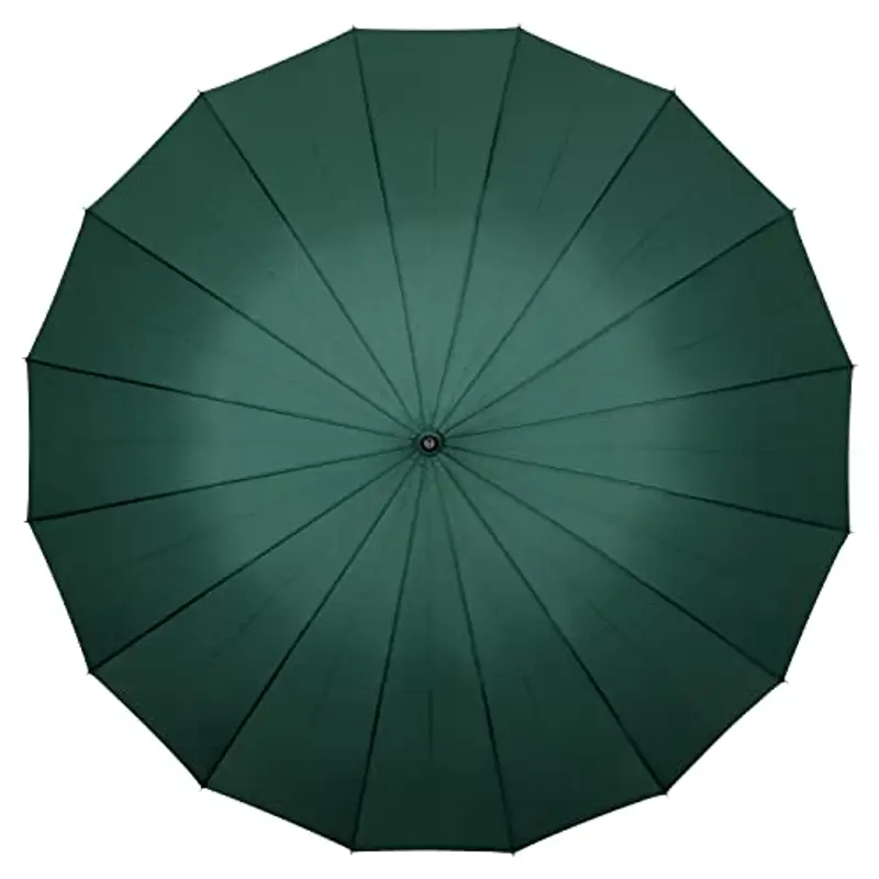 VON LILIENFELD® Ombrello Pioggia Lungo Diametro 120 cm Classico Automatico Donna Uomo Stabile XXL 2 Persone 16 Spicchi miniatura 2