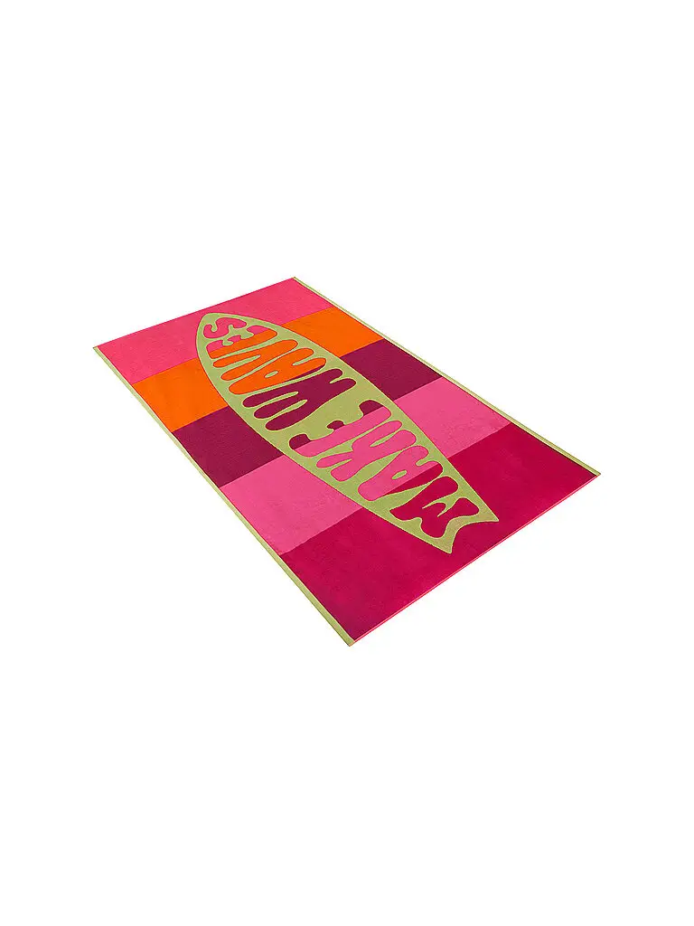 Telo da bagno Make Waves rosa
