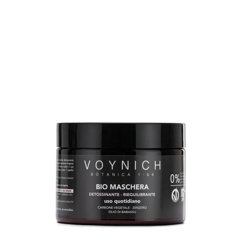 Cura dei Capelli Bio Maschera Detossinante - Riequilibrante - Maschera capelli grassi,Capelli grassi