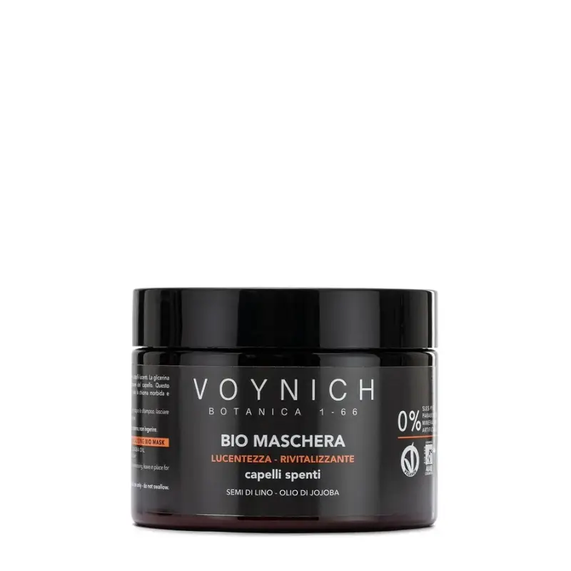 Cura dei Capelli Bio Maschera Lucentezza - Rivitalizzante - Maschera illuminante capelli