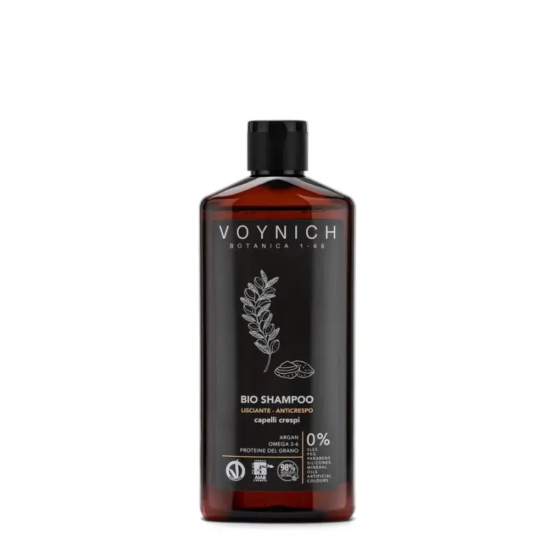 Cura dei Capelli Bio Shampoo Lisciante - Anticrespo - Shampoo lisciante,Capelli lisci,Capelli secchi