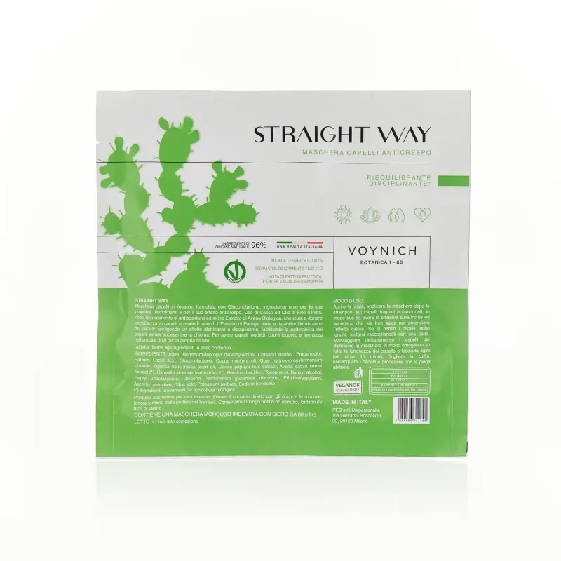 Cura dei Capelli STRAIGHT WAY Maschera Capelli Anticrespo - Capelli secchi