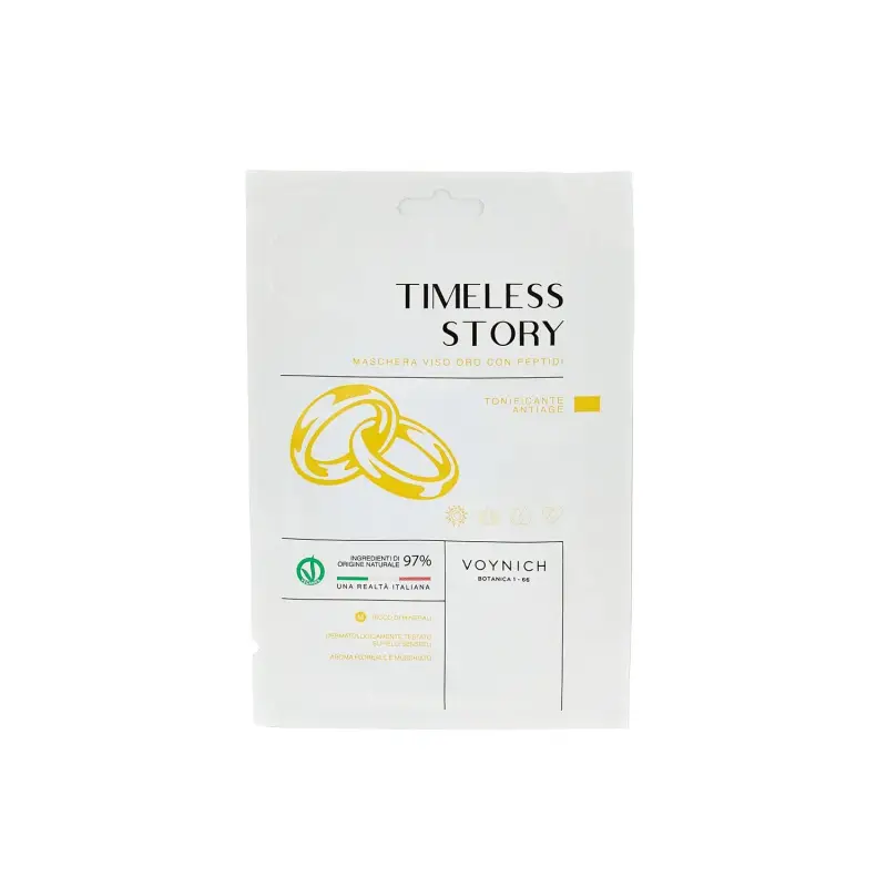 Viso TIMELESS STORY Maschera Viso Oro con Peptidi - Maschera viso idratante