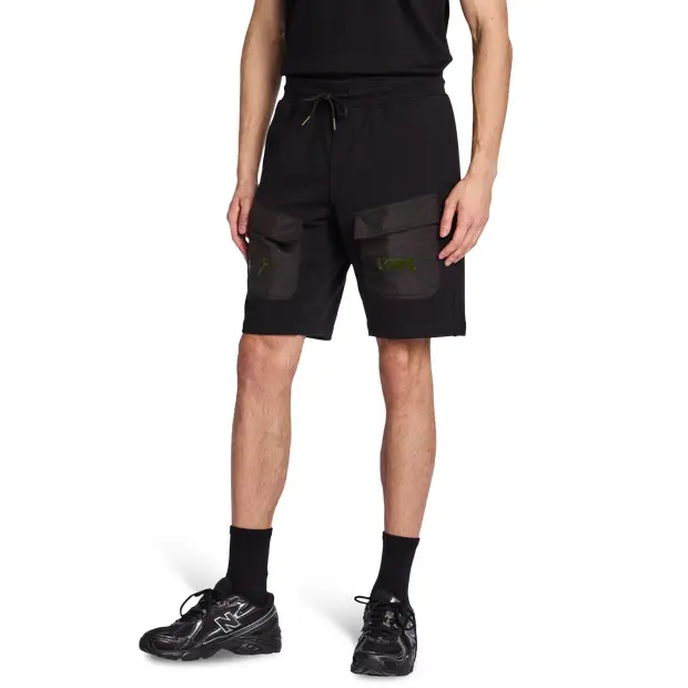 Headshot Uomo - Pantaloncini Nero - di cotone Black