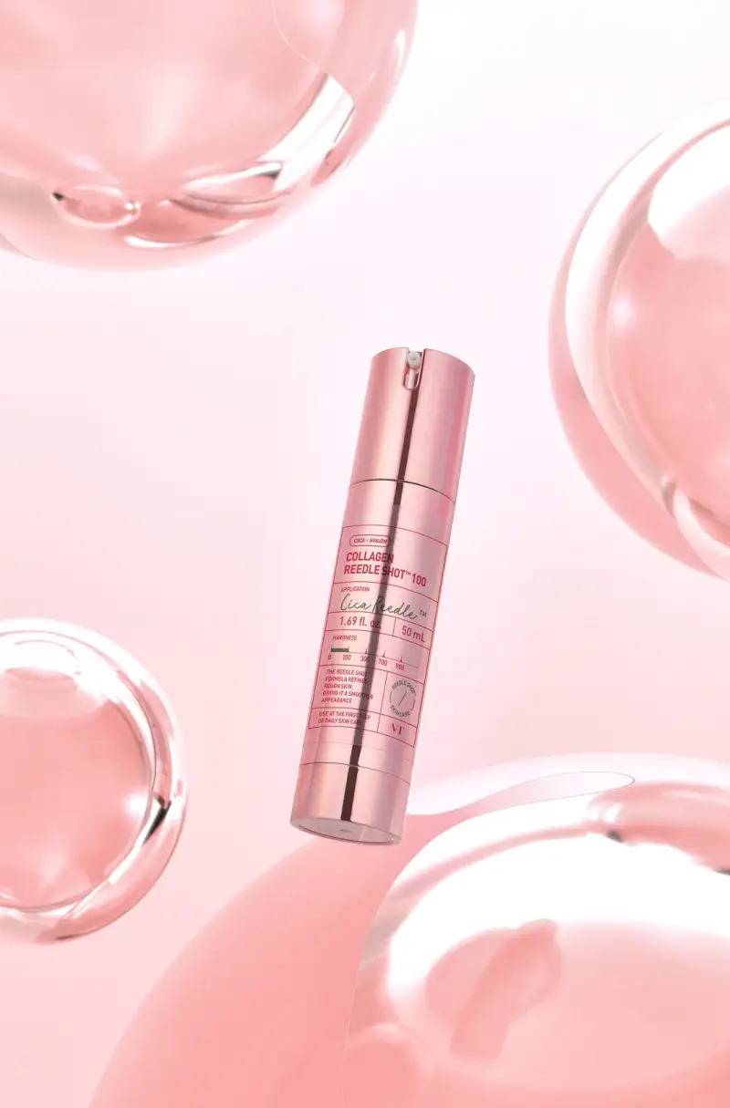 Viso COLLAGEN REEDLE SHOT 100 - Trattamento viso effetto lifting, Siero antirughe miniatura 5