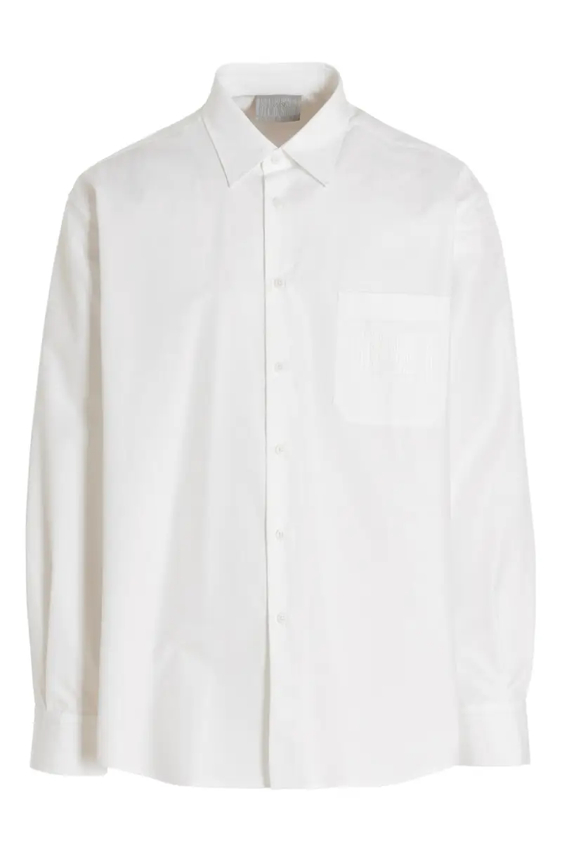 Camicia Barcode Bianco