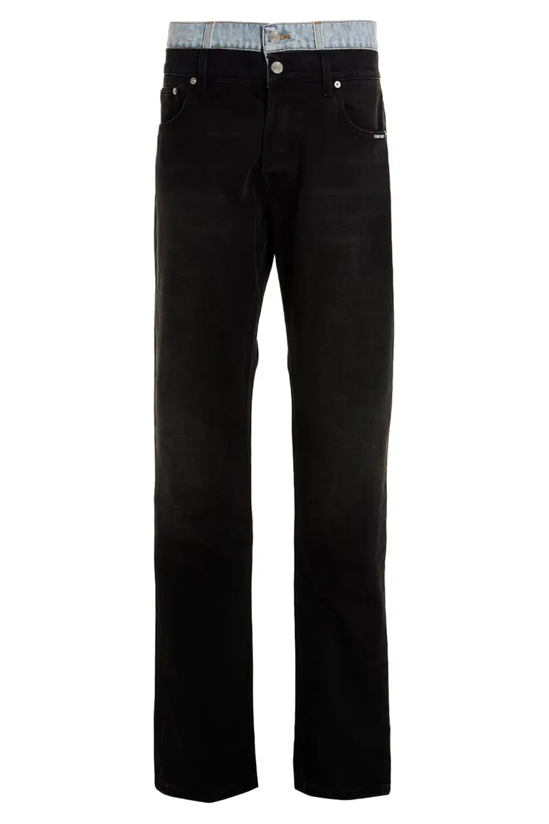 Jeans Double Waisted Multi