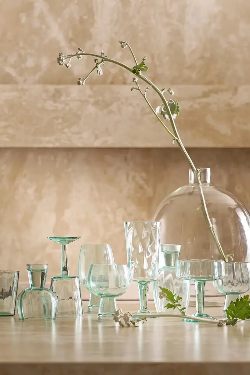 calice per il vino Retro 270 ml colore trasparente Transparente miniatura 3