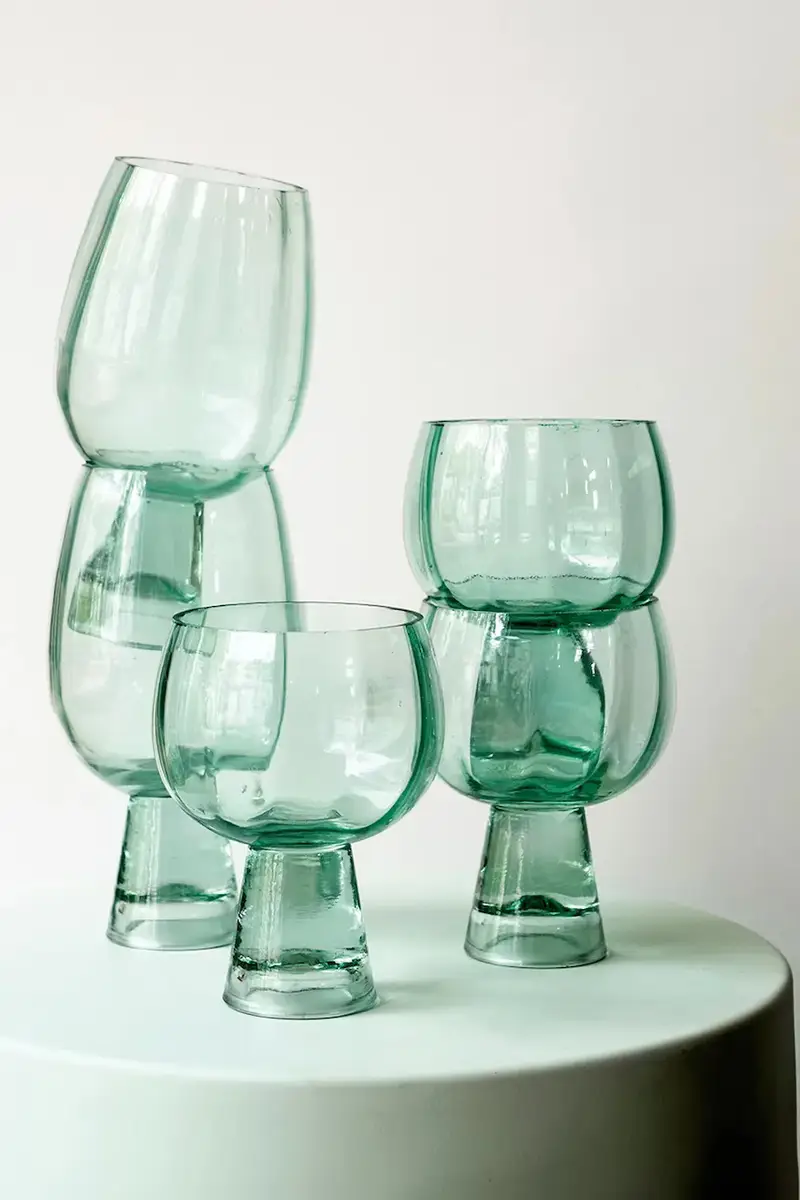 calice per il vino Retro 270 ml colore trasparente Transparente miniatura 4