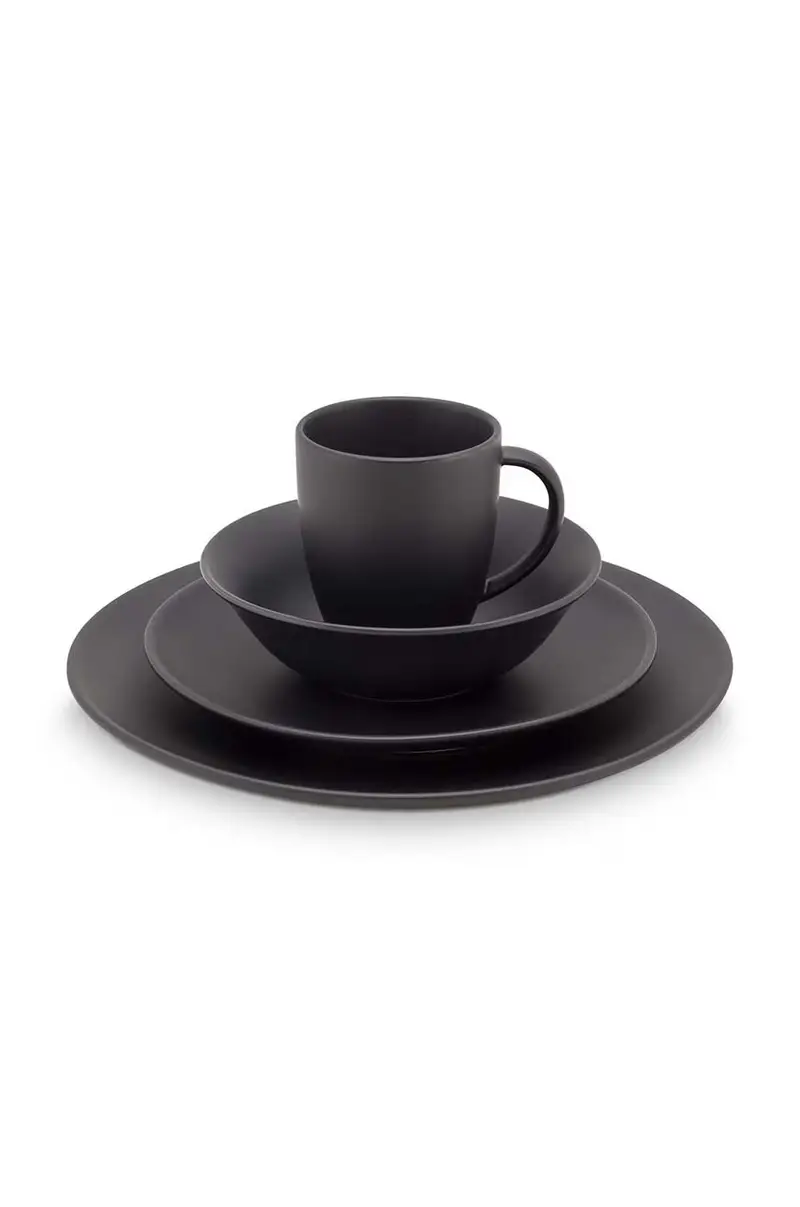 servizio da tavolo per 4 persone 16-pack Nero