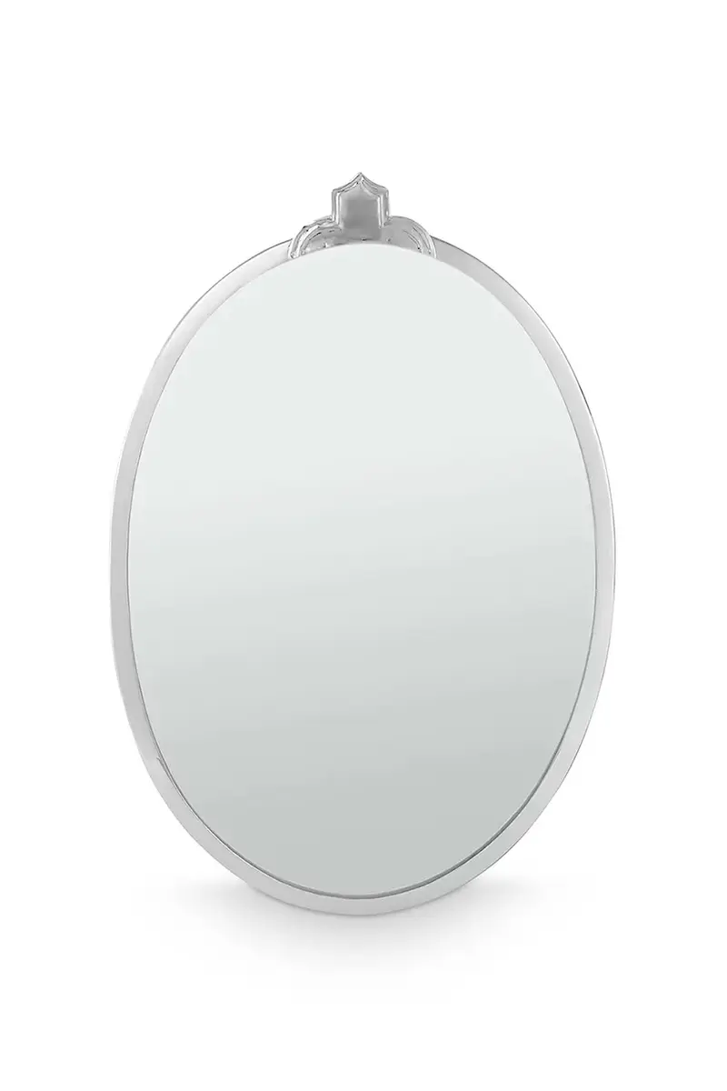 specchio da parete Silver 56 x 35 x 2 cm colore grigio