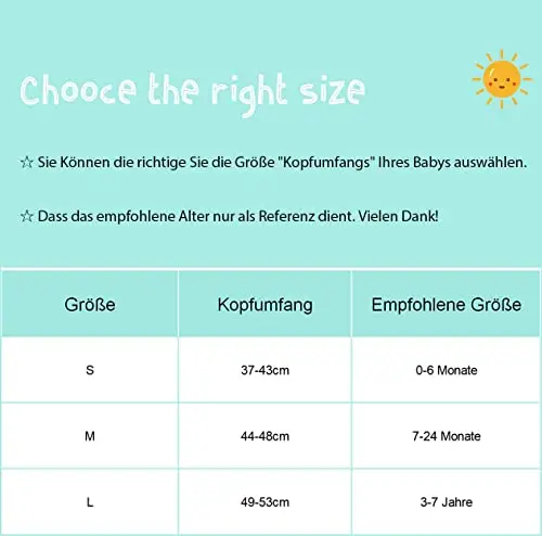 VUCDXOP 1 Set Cappello e Sciarpa del Cotone per Ragazzi e Ragazze, Autunno e Inverno Carino Neonato Bambino Spessa e miniatura 2