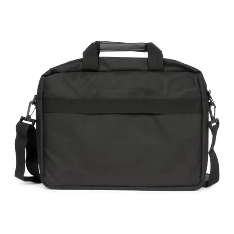 VulTech Borsa per Notebook 15.6”, Compatta con Vano pc Imbottito, Maniglie e Tasca Esterna, Tracolla rimovibile e regolabile, fascia per trolley miniatura 3
