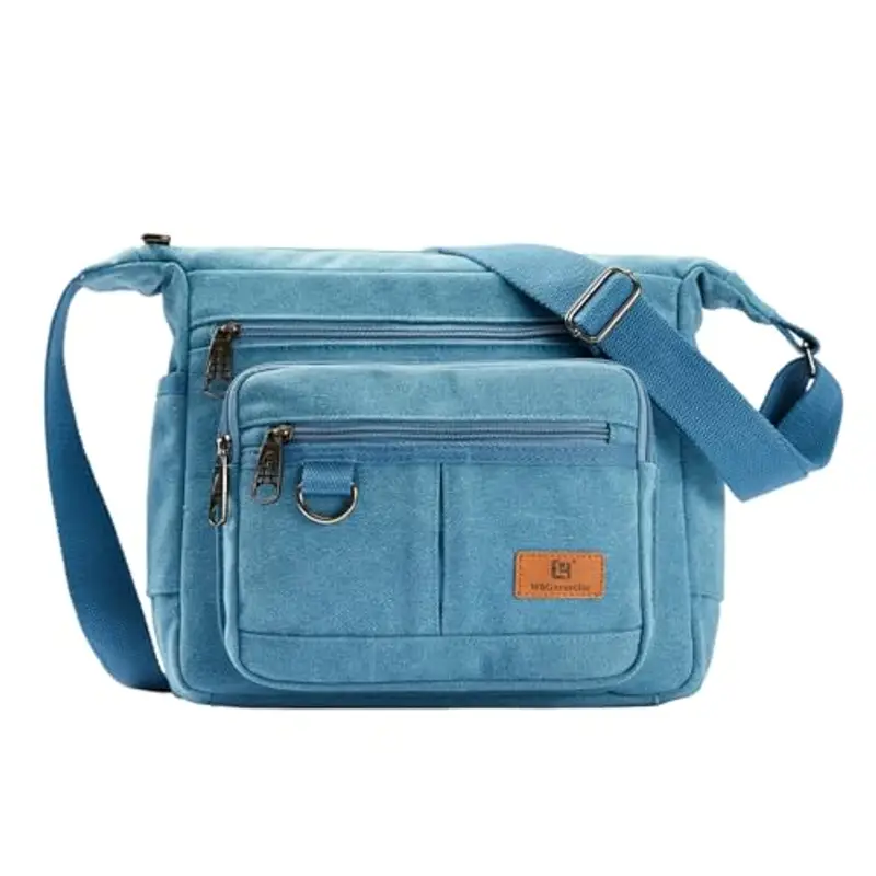 W&G traveler Borsa a tracolla Uomo Blu 2149041