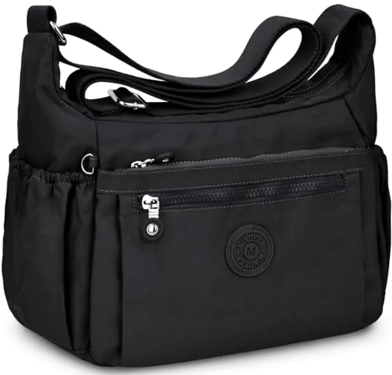 WACCET Borsa a tracolla Donna Nero 1607346