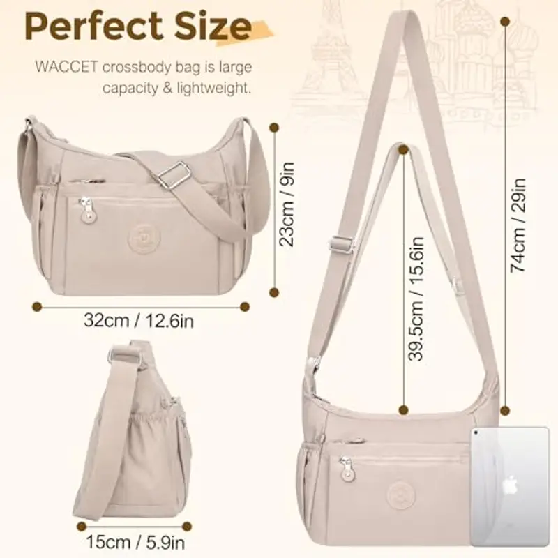 WACCET Borsa a tracolla Donna 1607351 miniatura 2