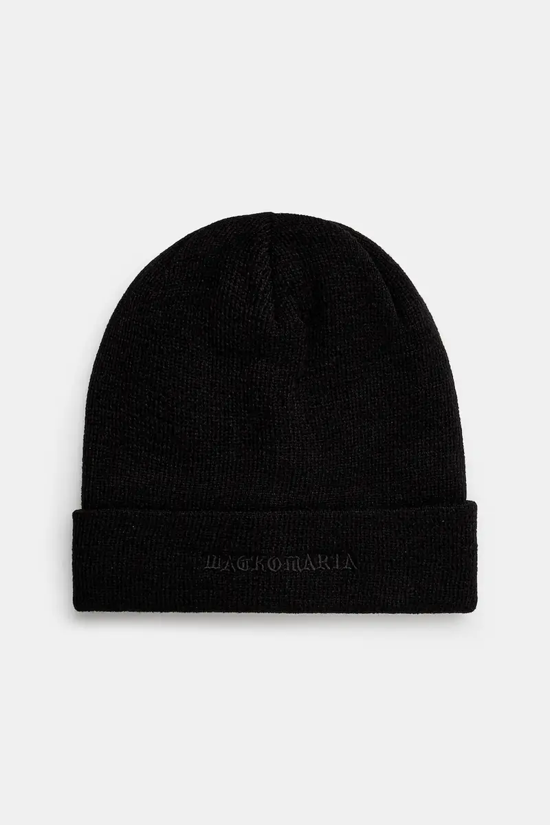 berretto Knit Watch Cap colore nero 24FW-WMA-CP05