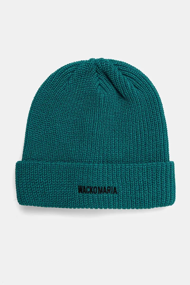 berretto Knit Watch Cap colore verde 24FW-WMA-CP04