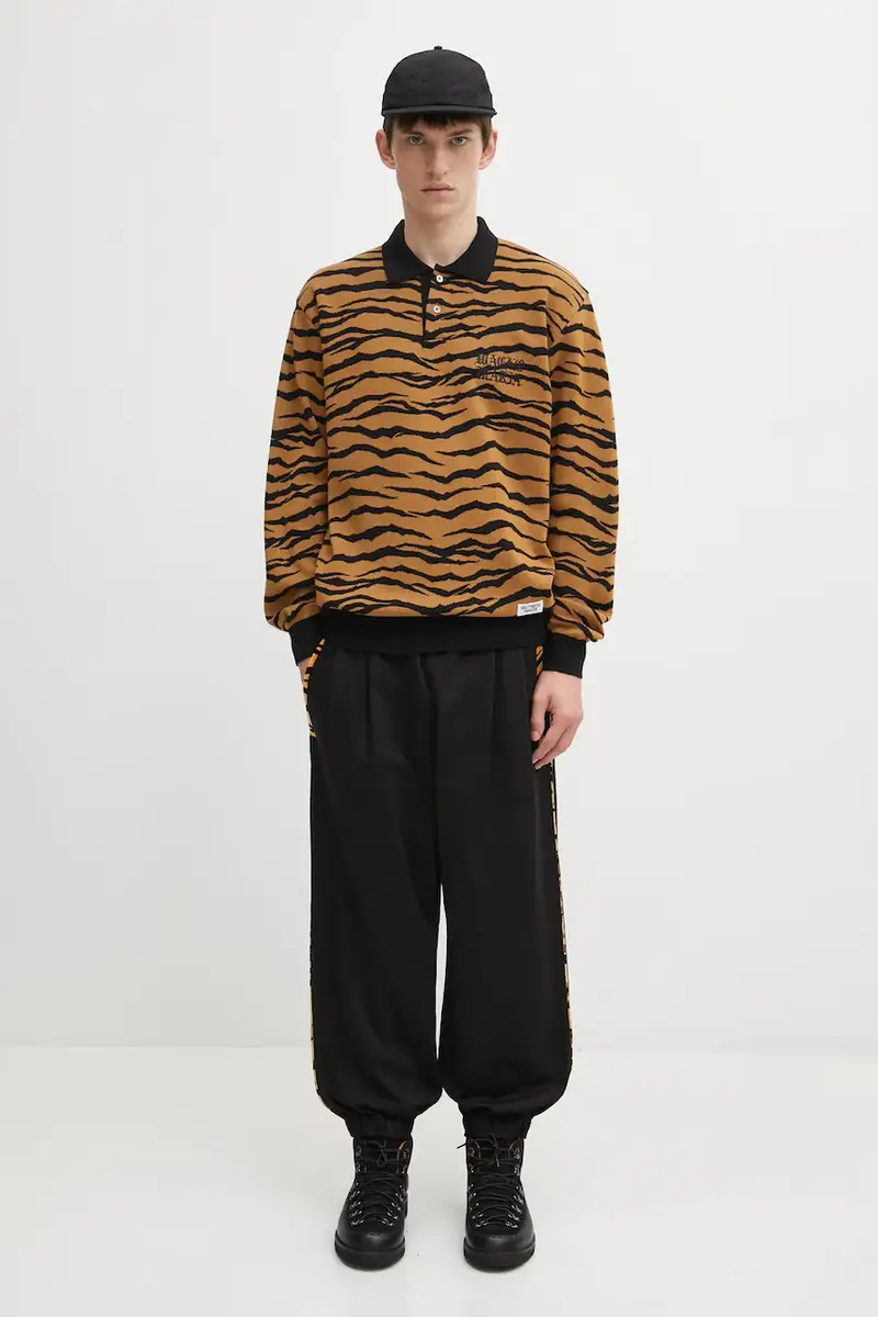 pantaloni 50's Pants uomo colore nero 25FW-WMO-PT01 miniatura 5