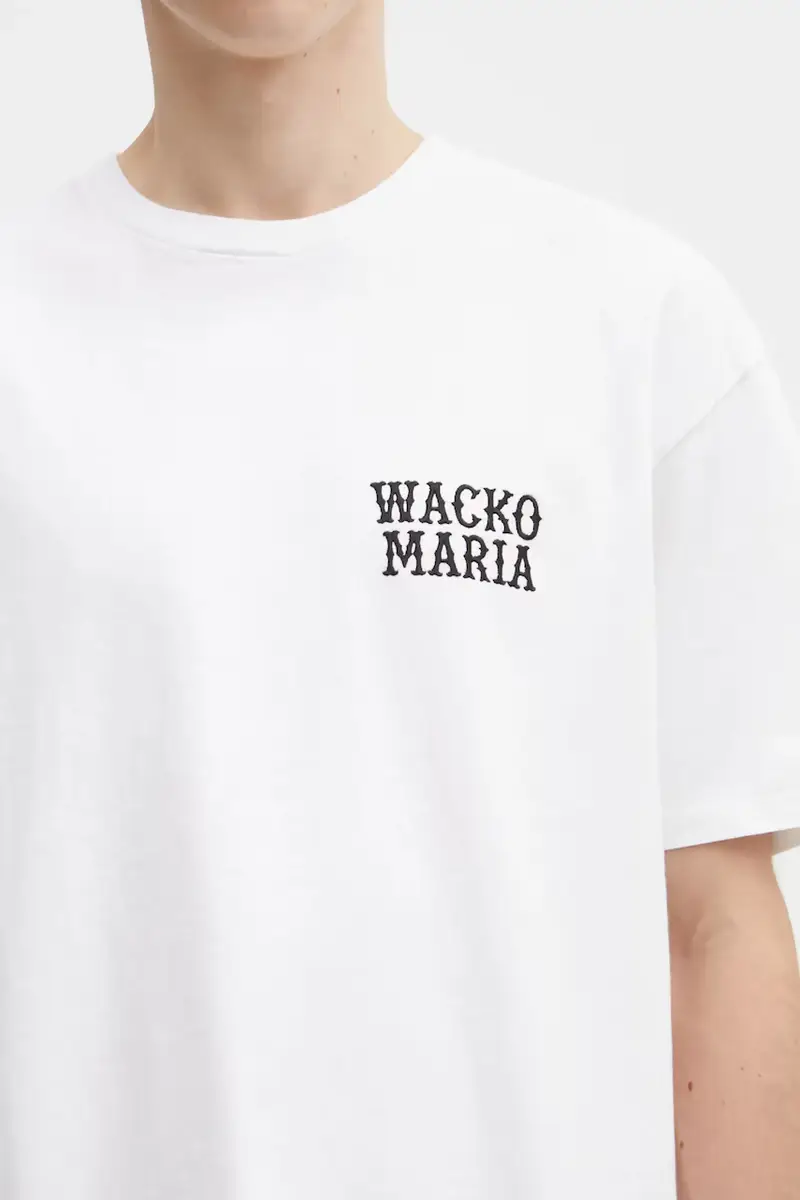 Wacko Maria T-shirt Uomo Bianco 3527826 miniatura 4