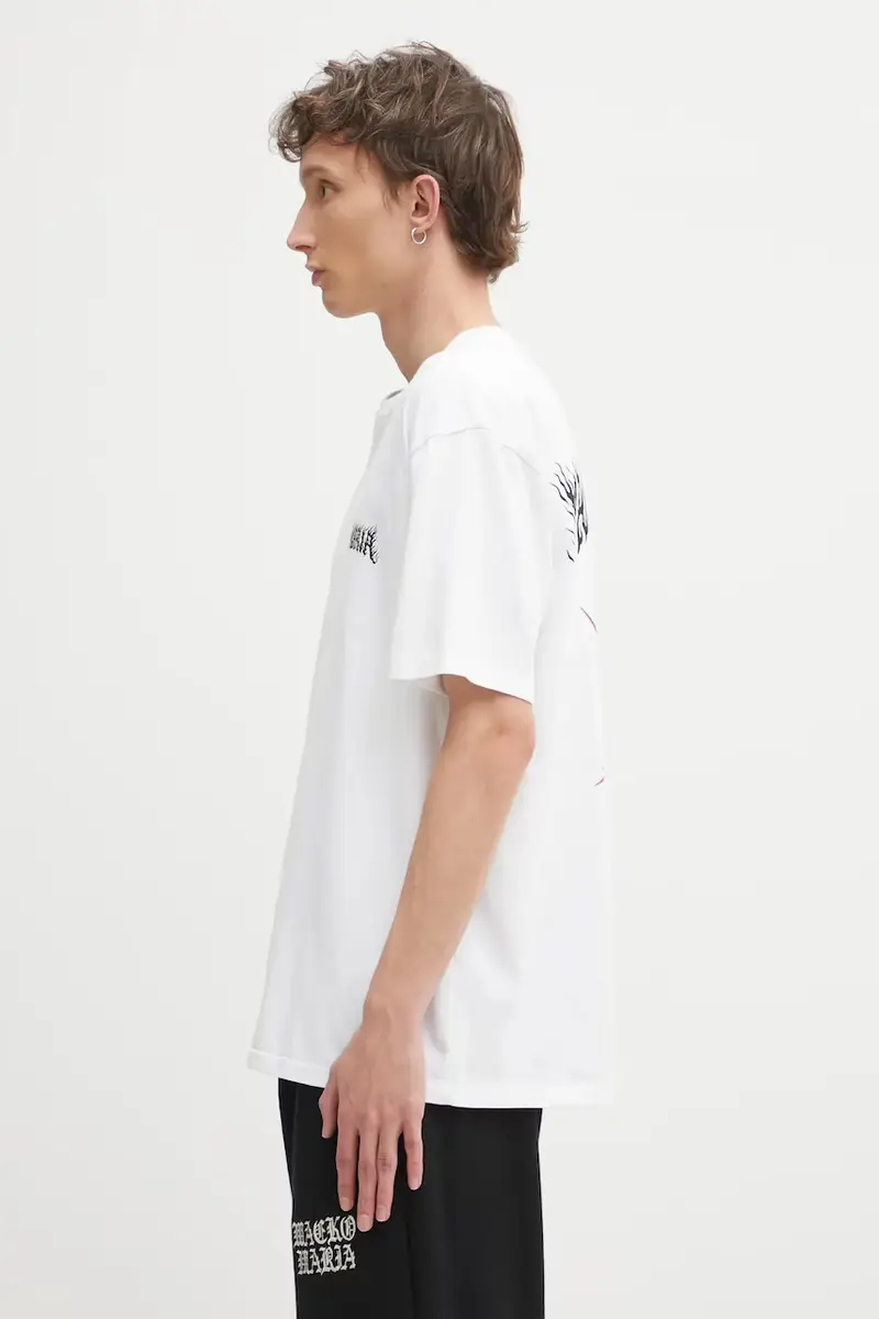 Wacko Maria T-shirt Uomo Bianco 3798477 miniatura 2