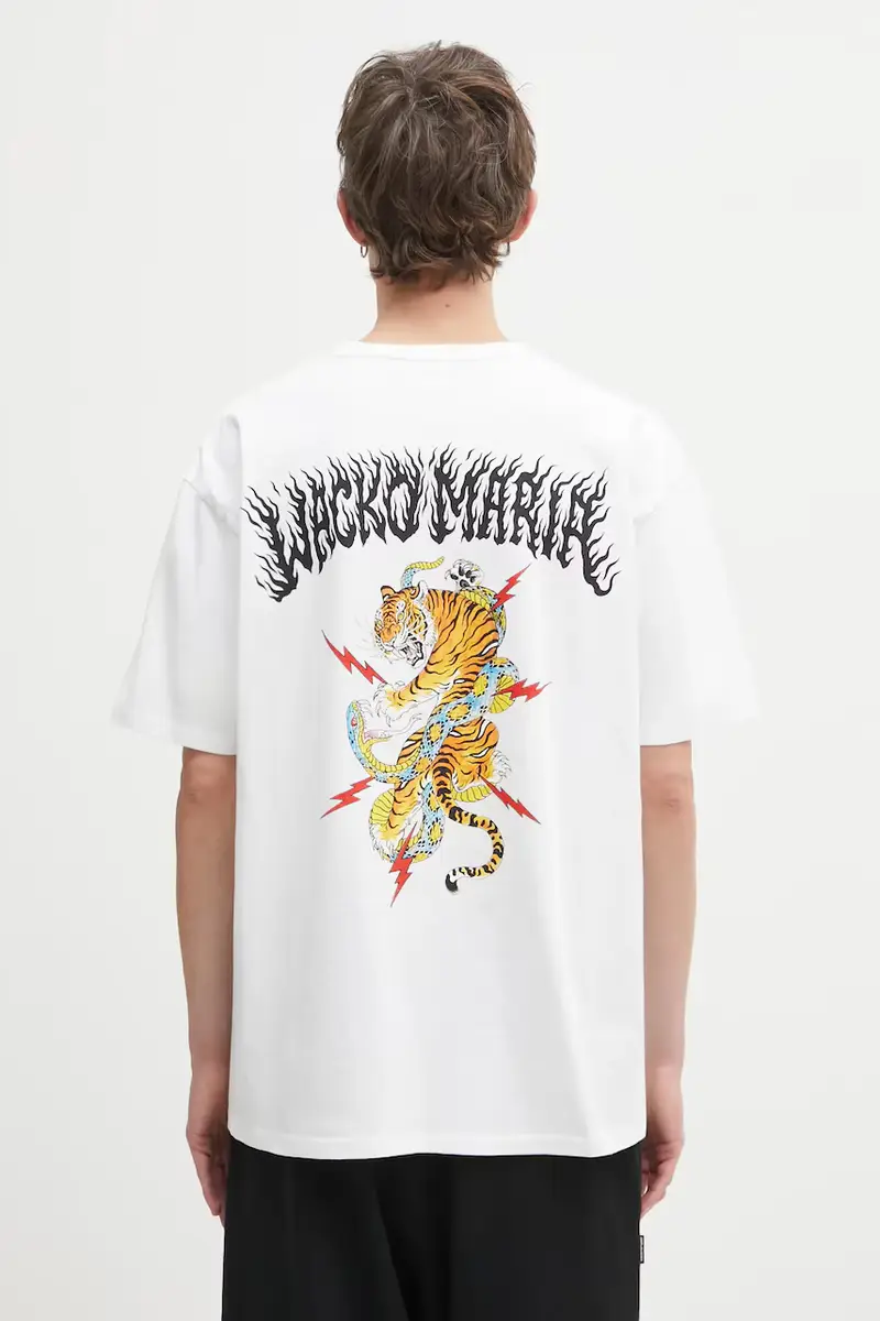 Wacko Maria T-shirt Uomo Bianco 3798477