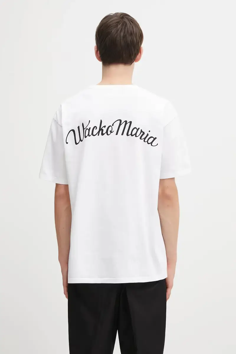 Wacko Maria T-shirt Uomo Bianco 3406416 miniatura 3