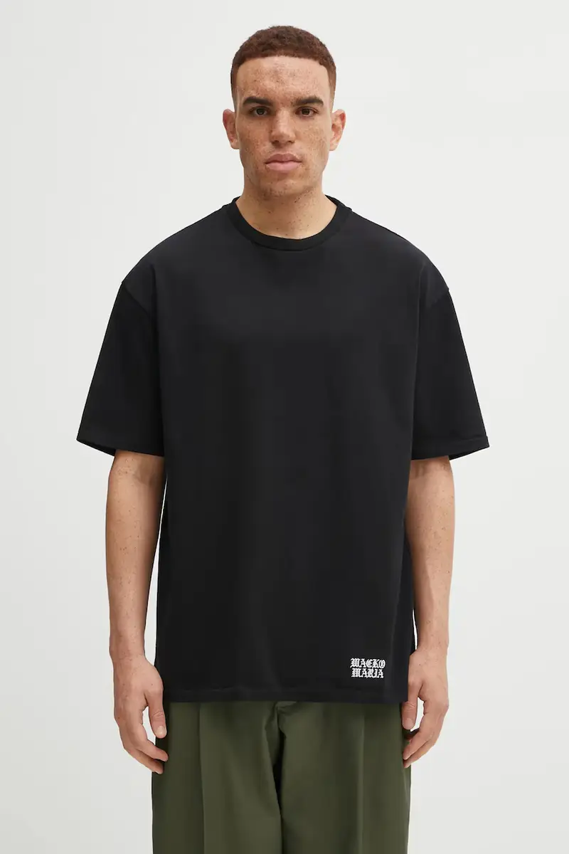 Wacko Maria T-shirt Uomo Nero 3474202