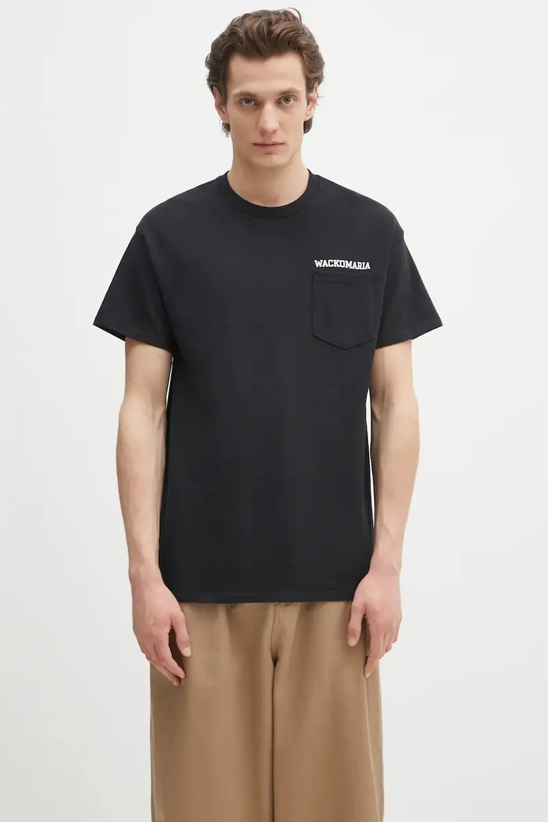 Wacko Maria T-shirt Uomo Nero 2256545
