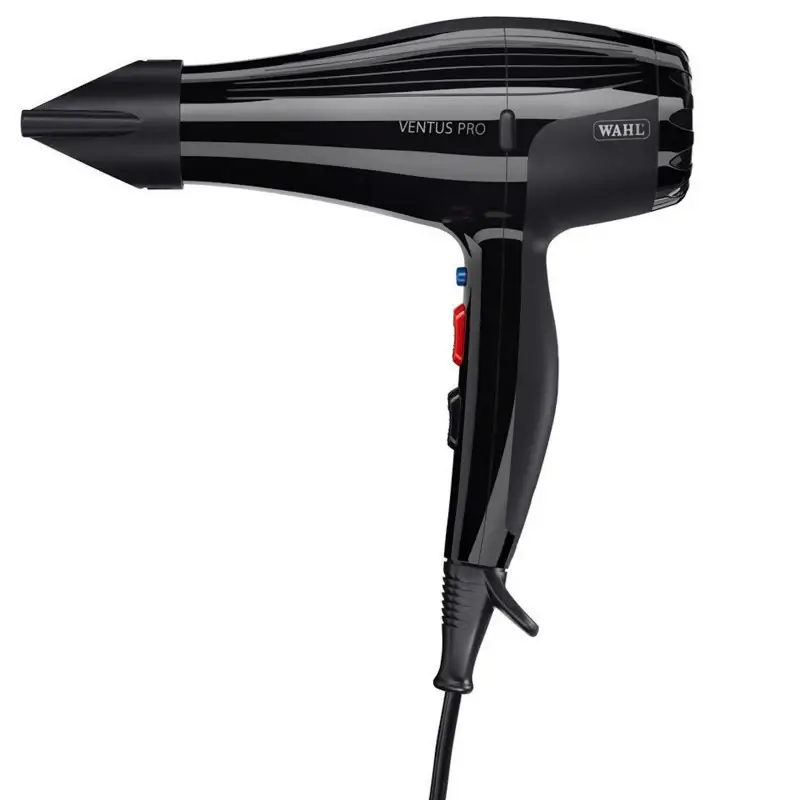 Wahl Ventus Pro 2200W - asciugacapelli professionale, asciugacapelli da barbiere