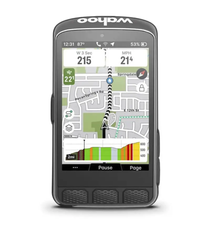 Elemnt Ace - ciclocomputer con GPS Black