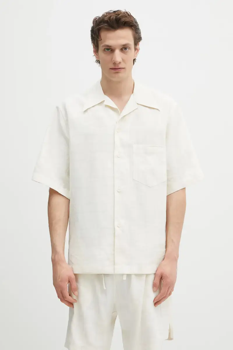 camicia Highlife Bowling Beige